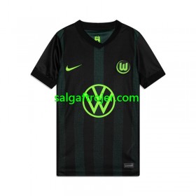 VFL Wolfsburg Fodboldtrøjer Udebanesæt 2024/25 Kort ærmer